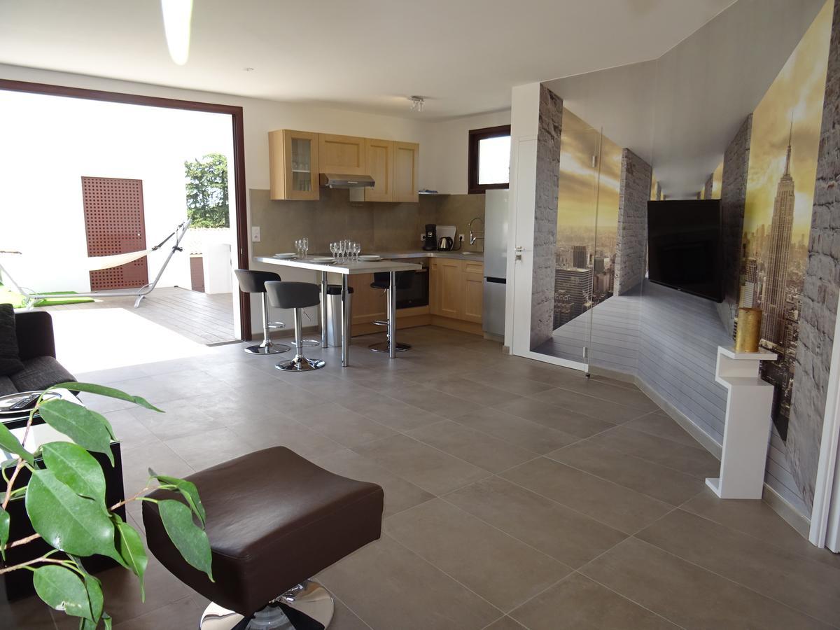 Ferienwohnung Les Terrasses Lavérune Exterior foto
