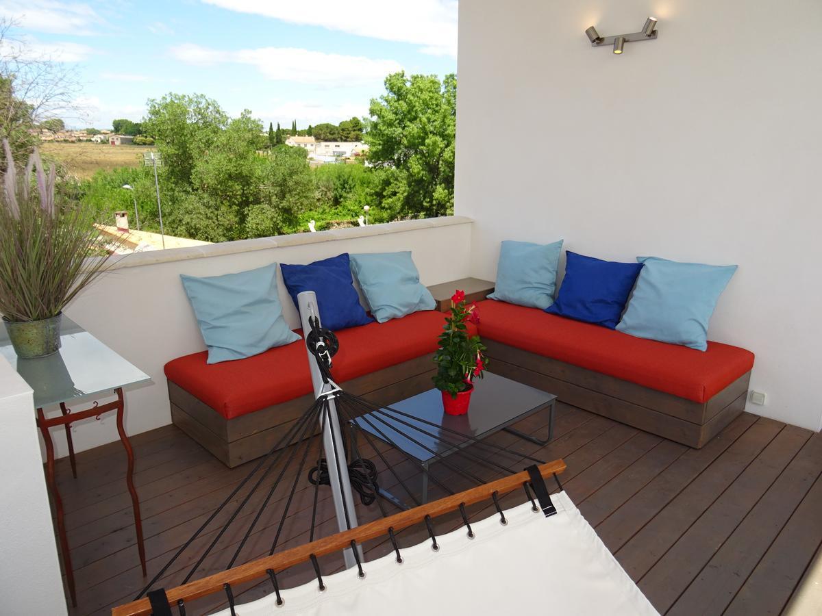 Ferienwohnung Les Terrasses Lavérune Exterior foto